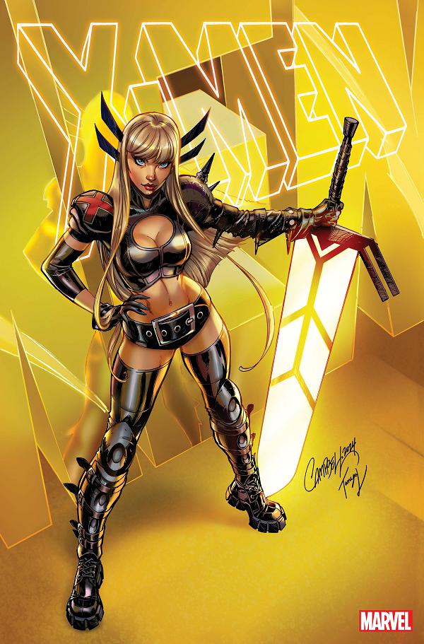 X-Men #2 variant cover by J. Scott Campbell
