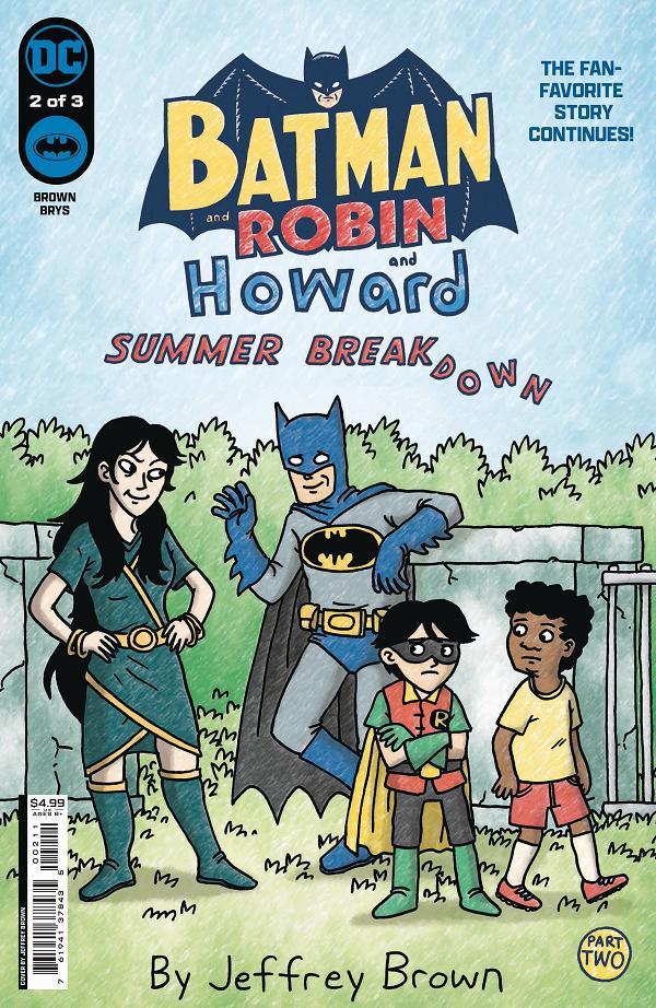 Batman And Robin And Howard Summer Breakdown #2 cover