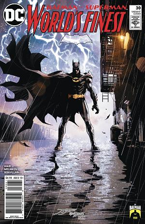 Batman & Superman: World's Finest #30 CVR D JIMENEZ BATMAN 85TH cover