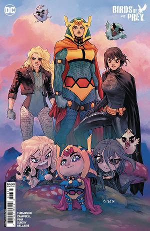 Birds Of Prey #12 CVR B TIRSO CONS CSV cover