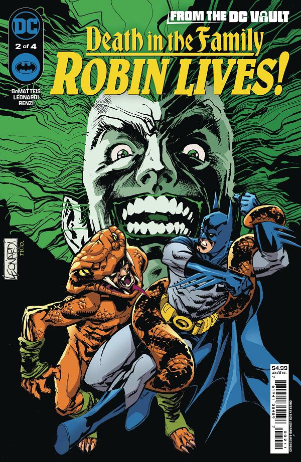 From The DC Vault: Death in the Family - Robin Lives #2 CVR A cover