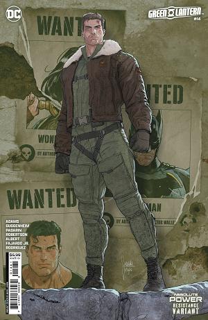 Green Lantern #14 CVR D MIKEL JANIN RESISTANCE CSV AP cover