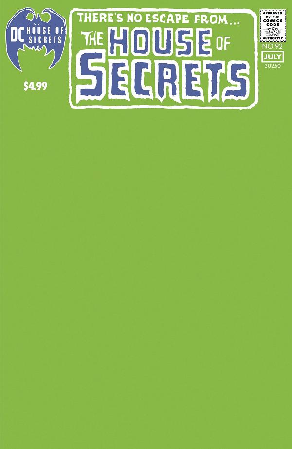 House Of Secrets #92 variant cover