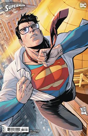 Superman #17 CVR B TONY S DANIEL CSV AP cover