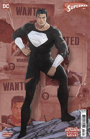 Superman #17 CVR G MIKEL JANIN RESISTANCE CSV AP cover