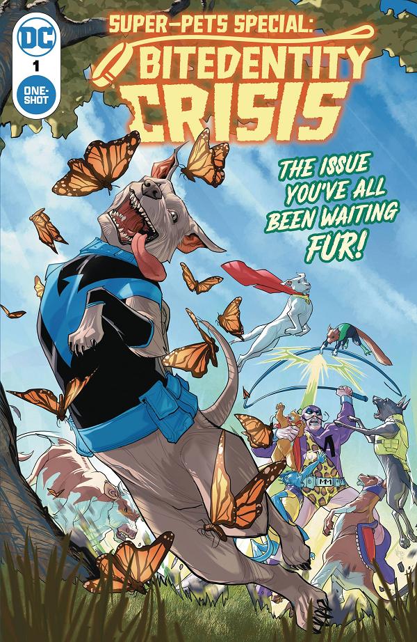 Super-Pets Special Bitedentity Crisis #1 CVR A PETE WOODS cover