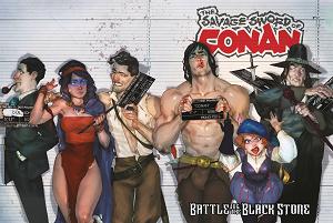 Savage Sword Of Conan #4 CVR C CALDWELL WRAP (MR) cover