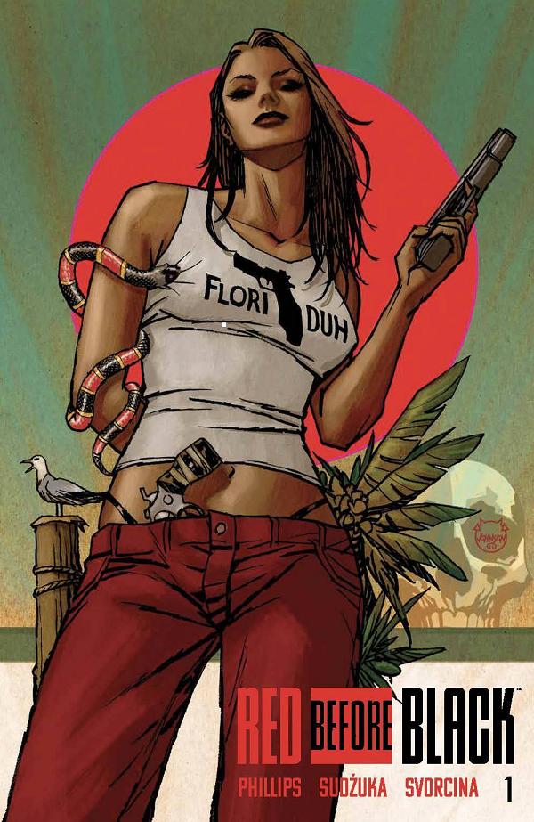 Red Before Black #1 variant cover by Dave Johnson