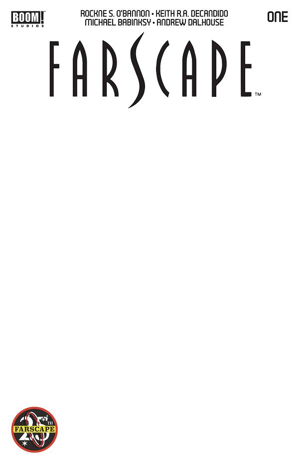 Farscape 25Th Anniversary Special #1 CVR D BLANK SKETCH cover