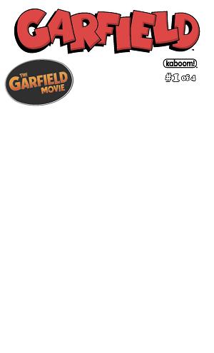 Garfield #1 CVR C (OF 4) CVR C BLANK SKETCH cover