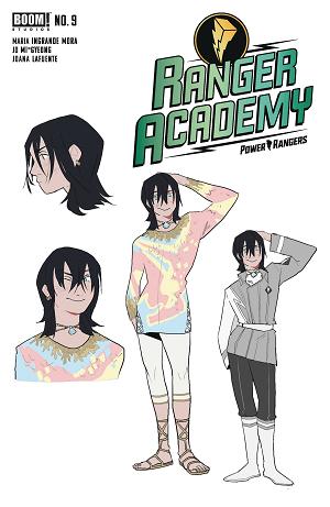 Ranger Academy #9 CVR B CVR B CHARACTER DESIGN cover