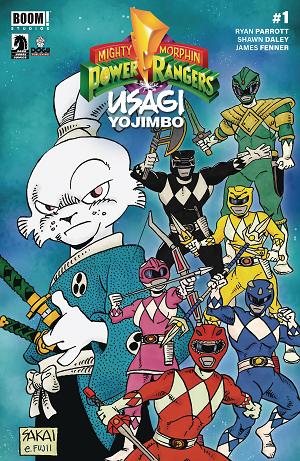 Mighty Morphin Power Rangers Usagi Yojimbo #1 CVR B SAKAI (C cover