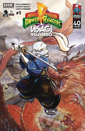 Mighty Morphin Power Rangers Usagi Yojimbo #1 CVR C CULLUM ( cover