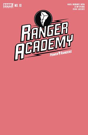 Ranger Academy #10 CVR B CVR B PINK BLANK SKETCH cover