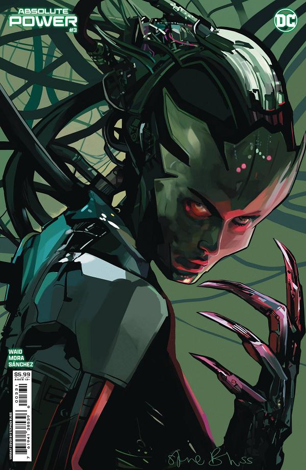 Absolute Power #3 CVR E STEPHEN BLISS CSV cover