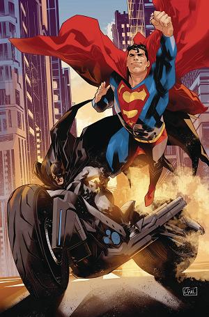 Batman & Superman: World's Finest #31 CVR C EDWIN GALMON CSV cover