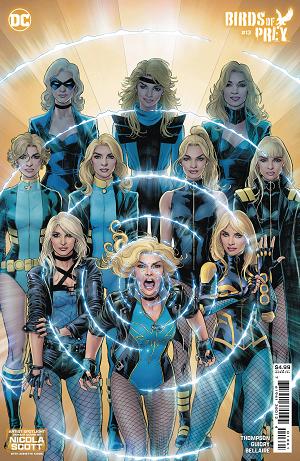 Birds Of Prey #13 CVR D NICOLA SCOTT ARTIST SPOTLIGHT CSV cover