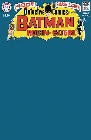 Detective Comics #400 CVR C FACSIMILE EDITION CVR C BLANK cover
