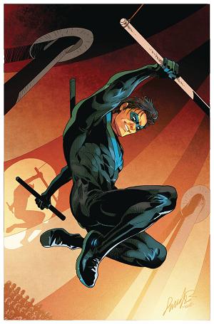 Nightwing Uncovered #1 CVR B OS CVR B SALVADOR LARROCA cover