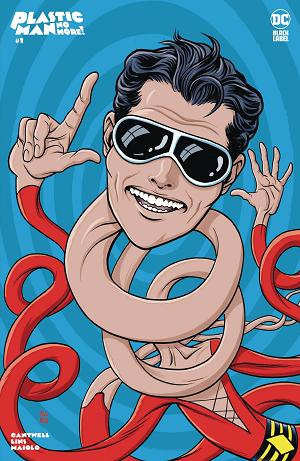 Plastic Man No More #1 CVR B (OF 4) CVR B MICHAEL ALLRED cover