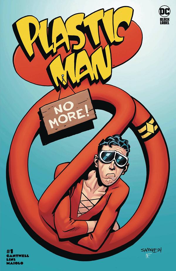 Plastic Man No More #1 CVR C (OF 4) CVR C CHRIS SAMNEE cover