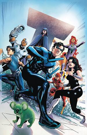 Titans #15 CVR C MIKE MCKONE CSV cover