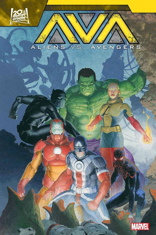 Aliens Vs Avengers #2 cover