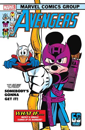 Amazing Spider-Man #57 CLAUDIO SCIARRONE DISNEY WHAT IF cover