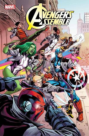 Avengers Assemble #1 (OF 5) CORY SMITH AVENGERS JACKET cover