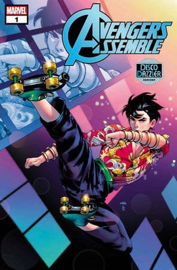 Avengers Assemble #1 (OF 5) RAMCHERON DISCO DAZZLER cover