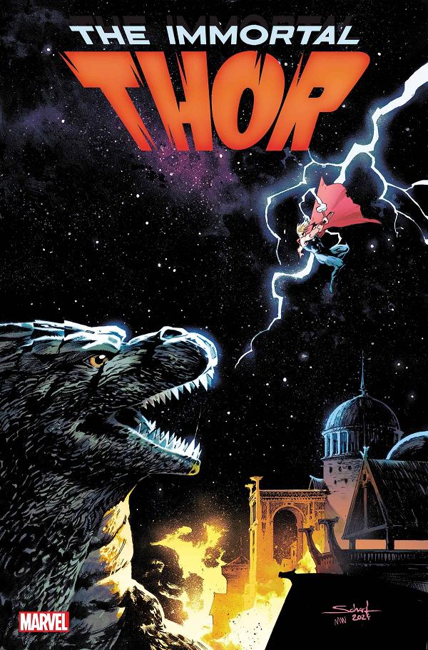 Immortal Thor #15 variant cover by Jonas Scharf