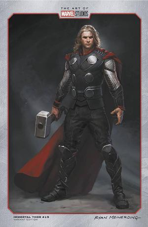 Immortal Thor #15 RYAN MEINERDING MARVEL STUDIOS cover