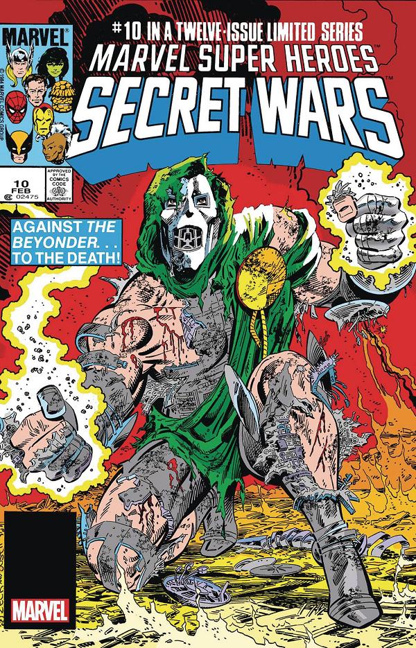 Marvel Super Heroes: Secret Wars #10 cover