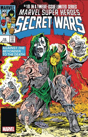 Marvel Super Heroes: Secret Wars #10 cover