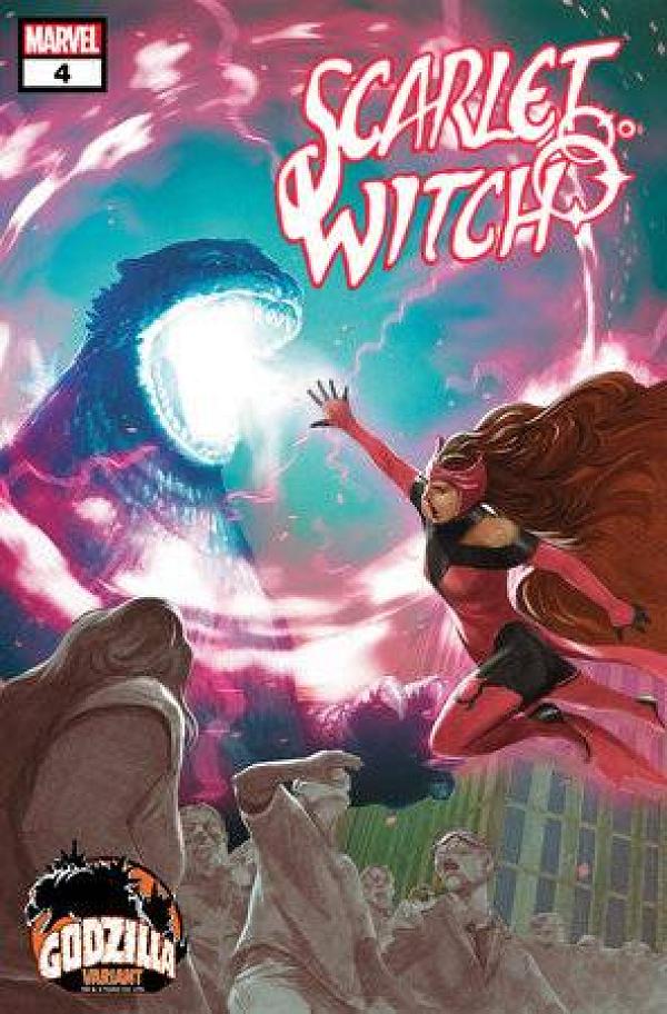 Scarlet Witch #4 MITSUHIRO ARITA GODZILLA cover