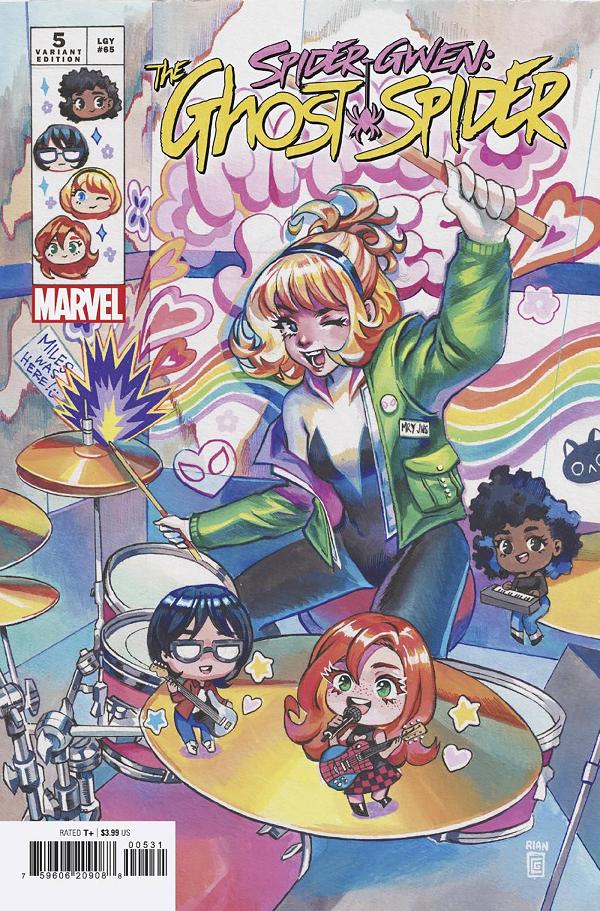 Spider-Gwen: Ghost-Spider #5 RIAN GONZALES cover