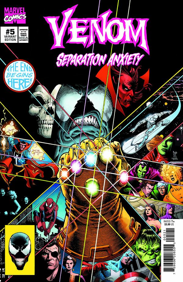 Venom: Separation Anxiety #5 (OF 5) PAULO SIQUEIRA HOMAGE cover