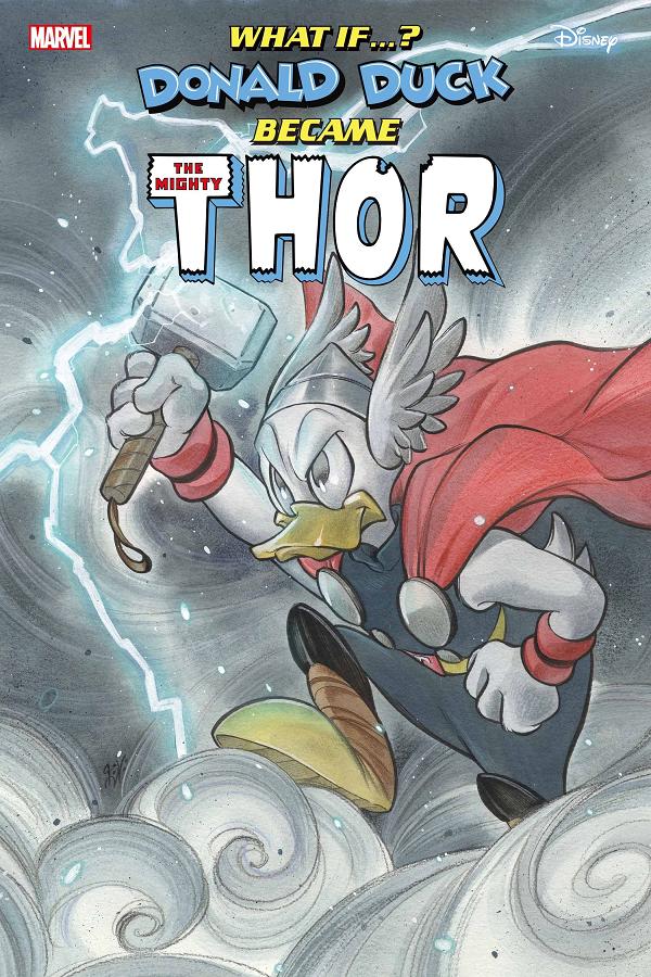 What If: Donald Duck Became Thor #1 PEACH MOMOKO cover