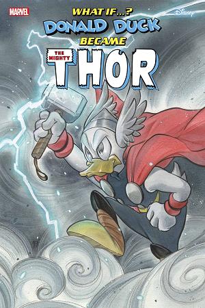 What If: Donald Duck Became Thor #1 PEACH MOMOKO cover