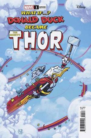 What If: Donald Duck Became Thor #1 SKOTTIE YOUNG cover