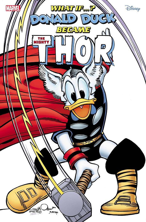 What If: Donald Duck Became Thor #1 WALT SIMONSON cover