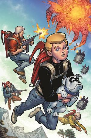 Jonny Quest #2 CVR E HARDIN METAL PREMIUM cover