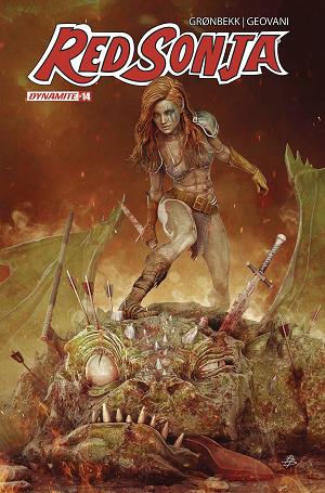 Red Sonja 2023 #14 CVR B BARENDS cover