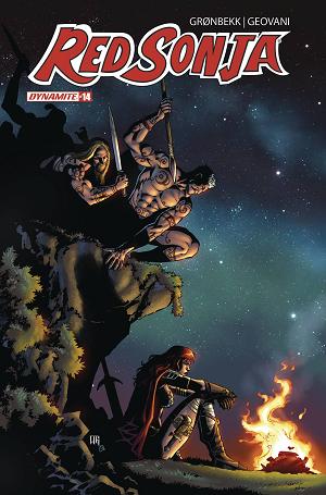 Red Sonja 2023 #14 CVR D GEOVANI cover