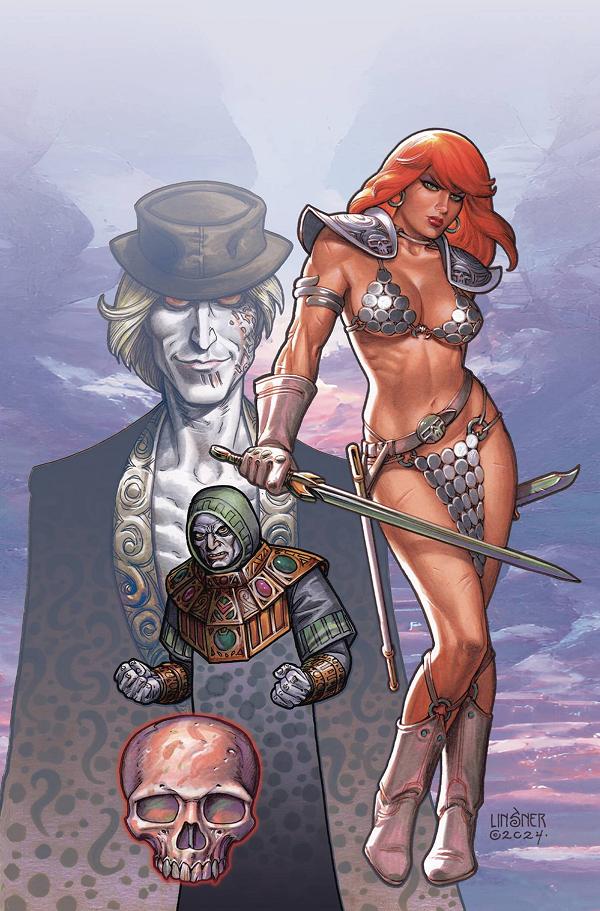Red Sonja Death And The Devil #1 CVR F LINSNER FOIL VIRGIN ( cover