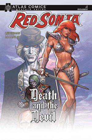 Red Sonja Death And The Devil #1 CVR H LINSNER ATLAS LIEBERM cover