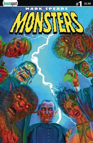Mark Spears Monsters #1 CVR A LOOKING DOWN ON YOU cover