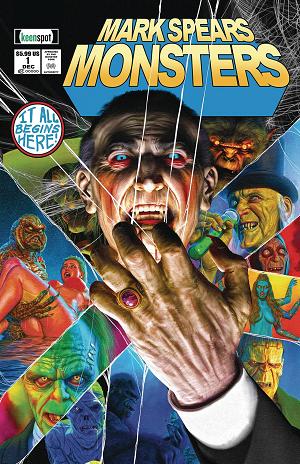 Mark Spears Monsters #1 CVR C INFINITY GAUNTLET HOMAGE cover