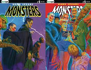 Mark Spears Monsters #1 CVR F HOLOFOIL FLIP COVER cover