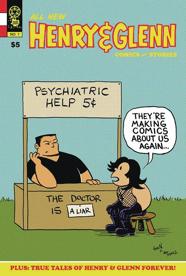 All New Henry & Glenn Comics And Stories #1 cover